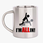 Кружка металлическая