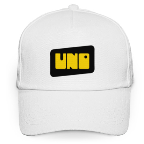 Кепка бейсболка с принтом Uno