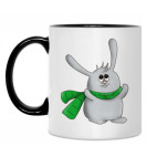 Кружка двухцветная