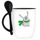 Кружка с ложкой