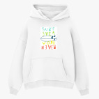 Толстовка худи оверсайз