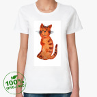 Женская футболка органик