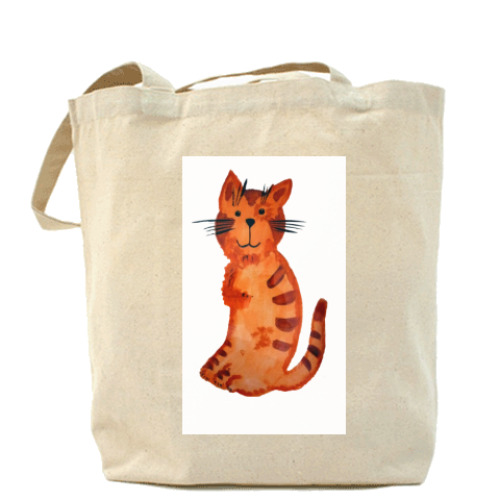 Сумка шоппер с принтом Васька