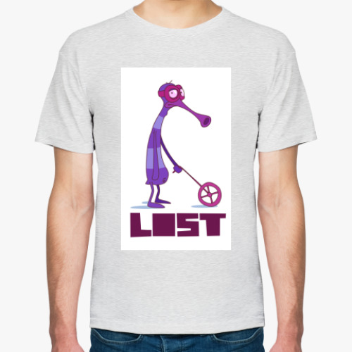 Футболка с принтом  Alien