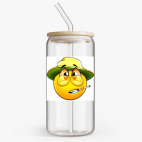 Банка с бамбуковой крышкой