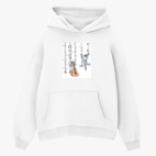 Толстовка худи оверсайз