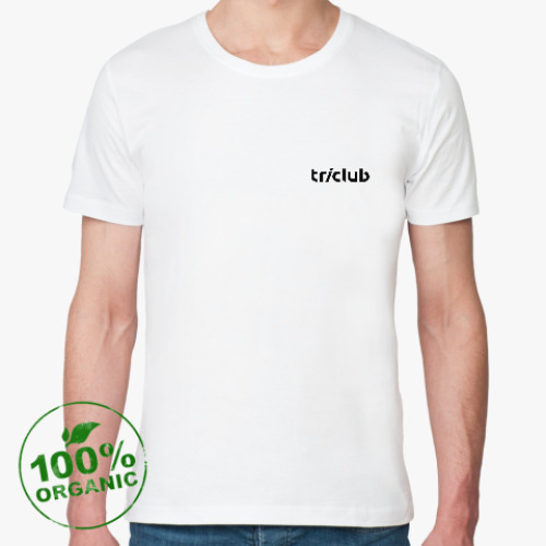 Футболка из органик-хлопка с принтом символика triclub