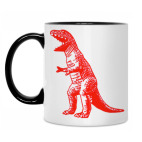 Кружка двухцветная