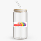 Банка с бамбуковой крышкой