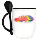 Кружка с ложкой