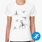 Женская спортивная футболка