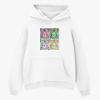 Толстовка худи оверсайз