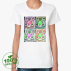 Женская футболка органик