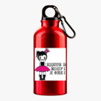 Металлическая бутылка 400 мл UV-DTF