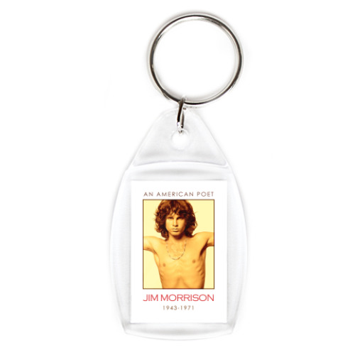 Брелок с принтом Jim Morrison