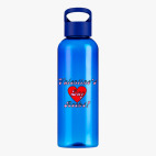 Прозрачная спортивная бутылка