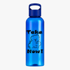 Прозрачная спортивная бутылка