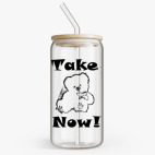 Банка с бамбуковой крышкой