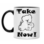 Кружка двухцветная