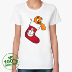 Женская футболка органик