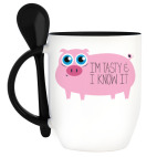 Кружка с ложкой