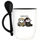 Кружка с ложкой