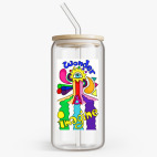 Банка с бамбуковой крышкой