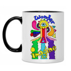 Кружка двухцветная