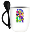 Кружка с ложкой