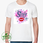 Мужская футболка органик