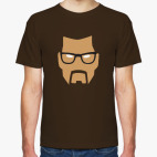 Классическая футболка Gordon Freeman minimalistic