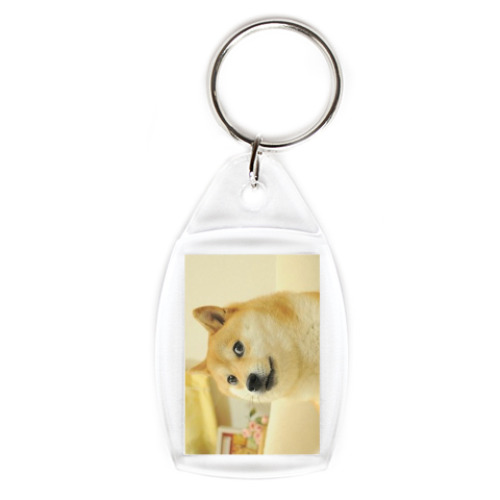 Брелок с принтом Doge