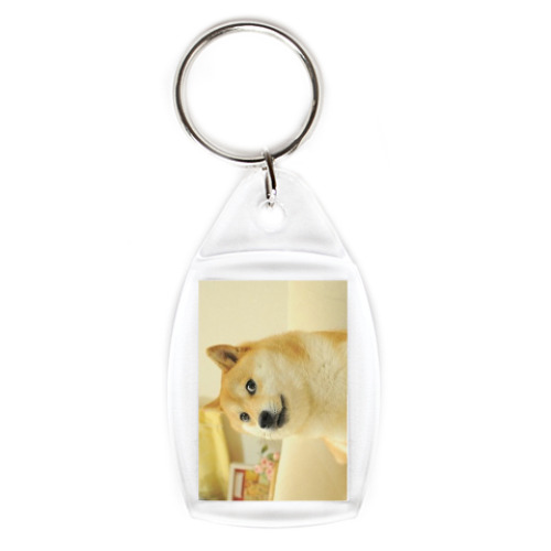 Брелок с принтом Doge
