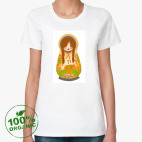 Женская футболка органик