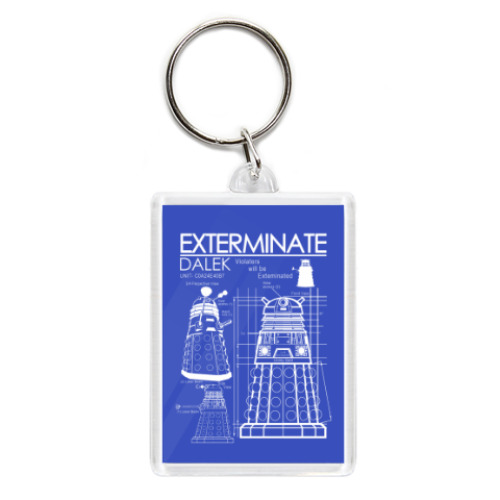Брелок с принтом Dalek plan