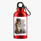 Металлическая бутылка 400 мл UV-DTF