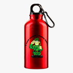 Металлическая бутылка 400 мл UV-DTF