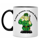 Кружка двухцветная