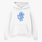 Толстовка худи оверсайз