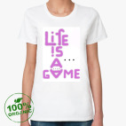 Женская футболка органик