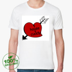 Мужская футболка органик