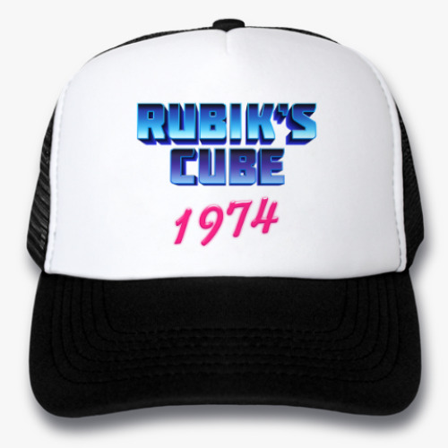 Кепка-тракер с принтом Кубик Рубика | Спидкубинг