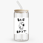 Банка с бамбуковой крышкой