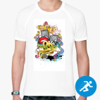 Мужская спортивная футболка