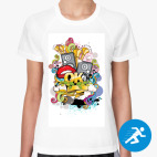 Женская спортивная футболка