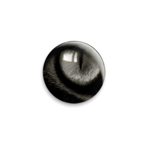 Значок 25мм с принтом Глаз