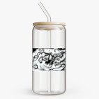 Банка с бамбуковой крышкой