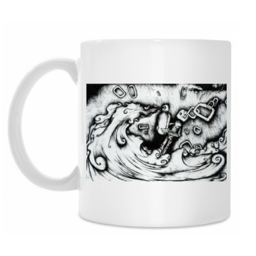 Кружка с принтом Стихия