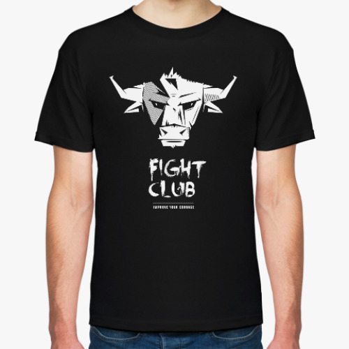 Футболка с принтом Fight Club Bull