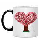 Кружка двухцветная